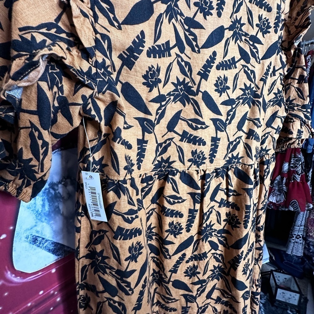 GoodThreads Mini Dress Size Small, Unlined NWT - Picture 7 of 10